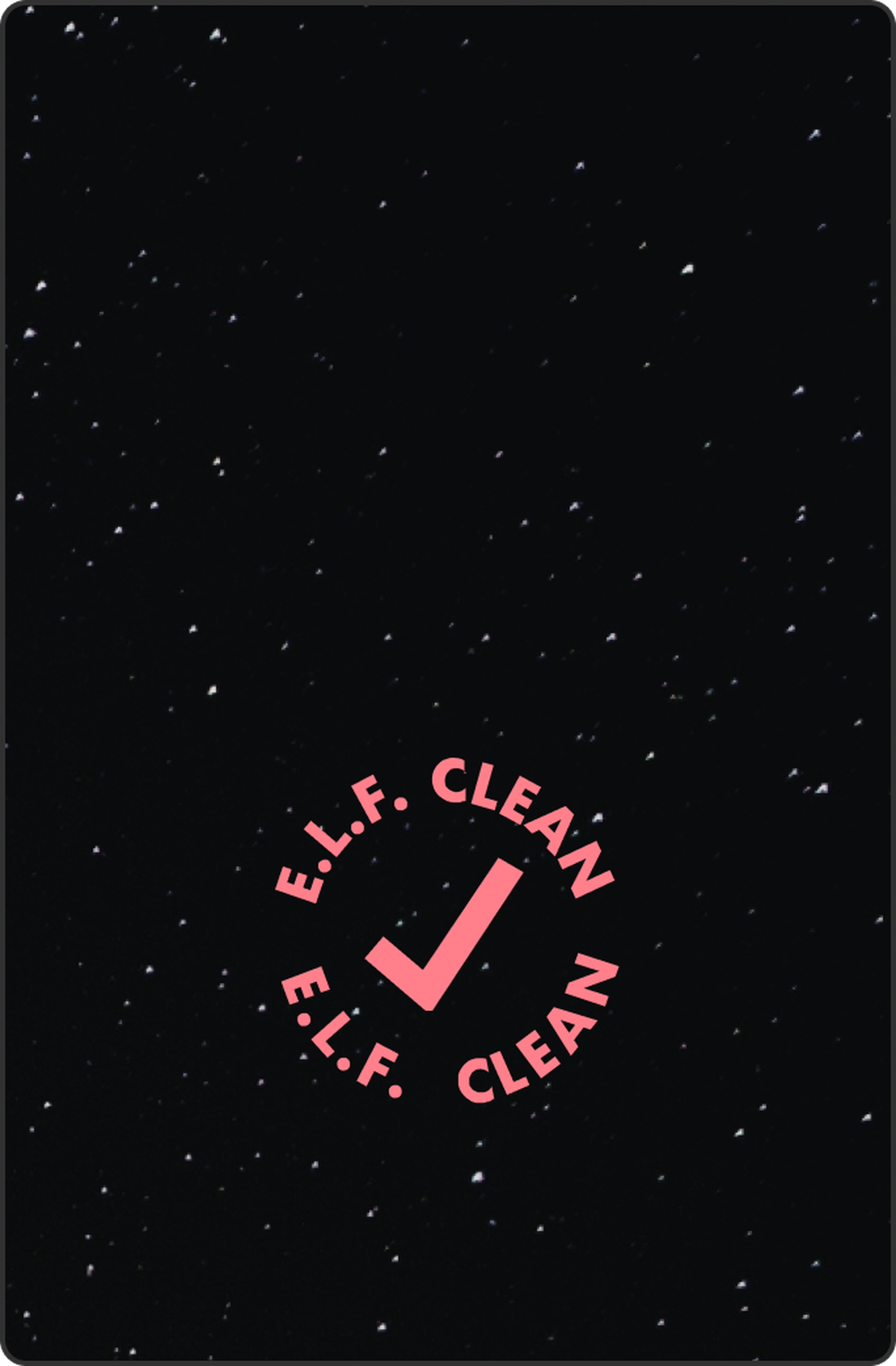 e.l.f. clean check mark